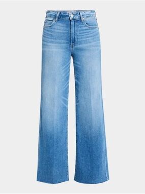 PAIGE ANESSA HIGH-RISE WIDE LEG JEANS Size 22W